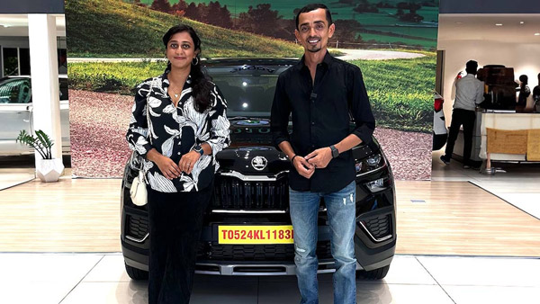 rajesh madhavan buys skoda kushaq