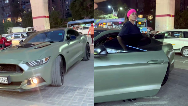 Vada pav girl ford mustang