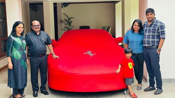 viju jacob buys ferrari roma