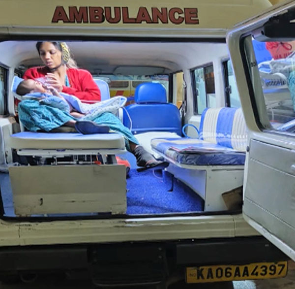 ambulance driver beaten by youngsters
