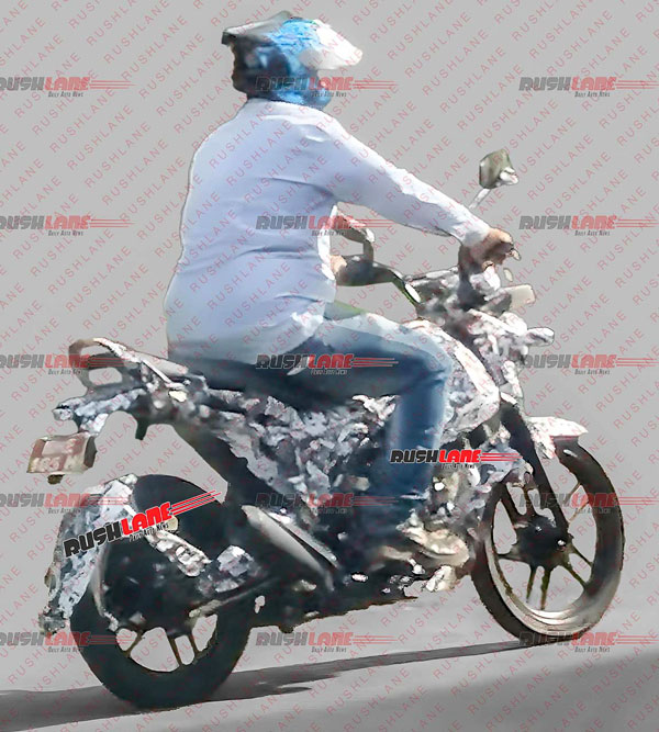 bajaj cng bike spotted