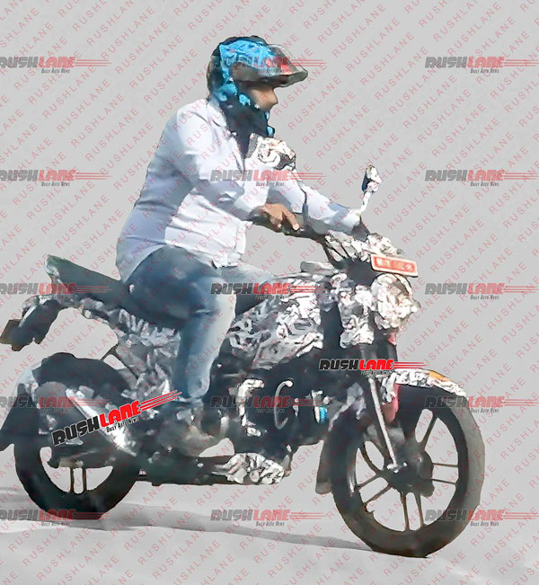 bajaj cng bike spotted
