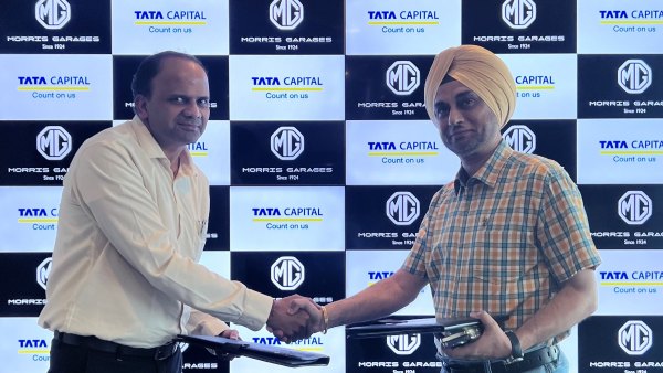 sw mg motor India has signed tata capital