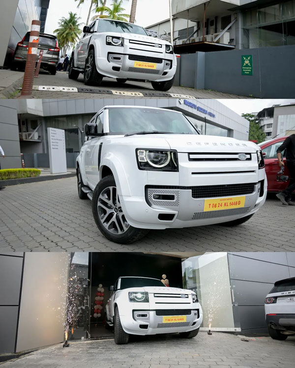 manoj k jayan buys defender