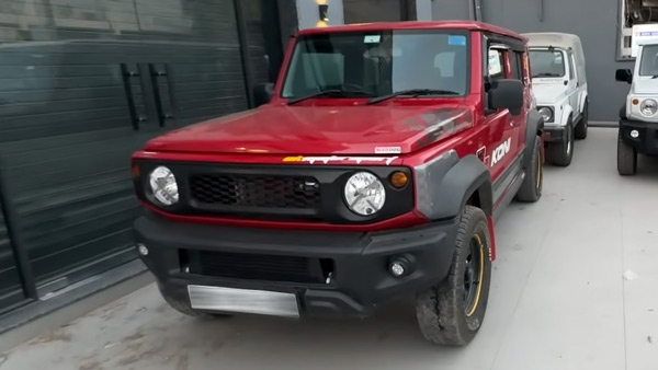 maruti suzuki jimny with turbocharger