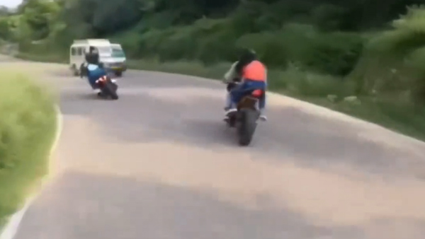 ktm bike rider wheeling