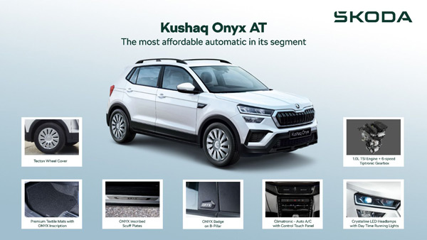 skoda kushaq onyx automatic variant