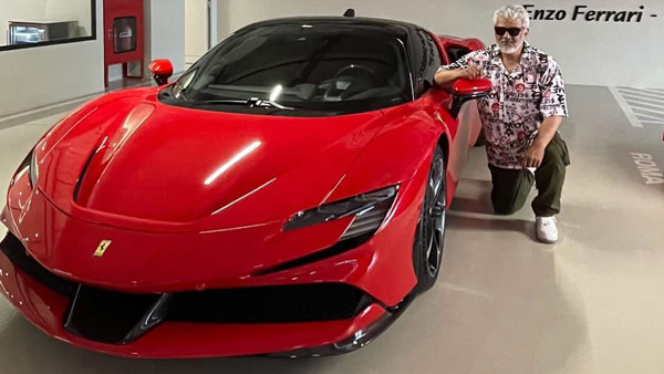 ajithkumar buys ferrari sf90 stradale