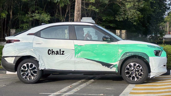 citroen basalt spotted while testing