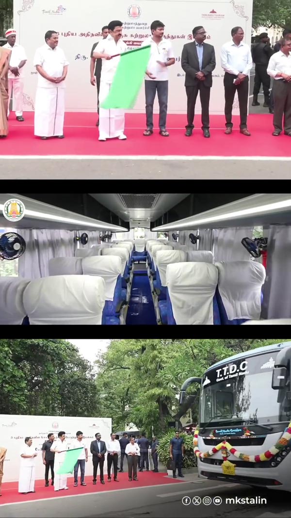 Luxurious high-tech buses