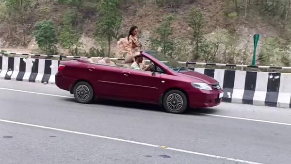 honda city modified into cabriolet