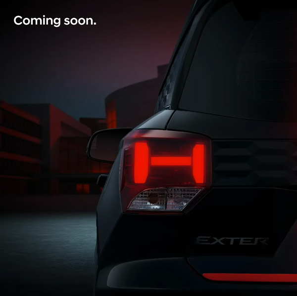 Hyundai exter knight edition teaser Hyundai exter knight edition teaser