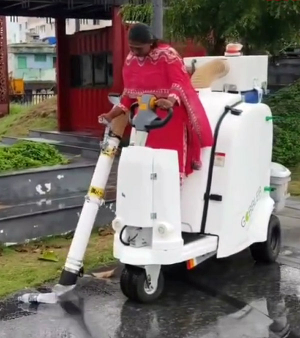 waste collection vehicle in kovai