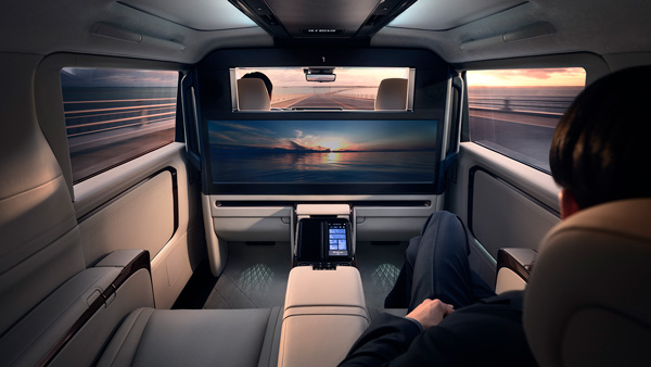 Lexus LM 350h Interior Design