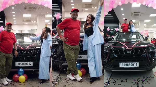 Manisha Rani Gifts Mahindra XUV 3XO To Father