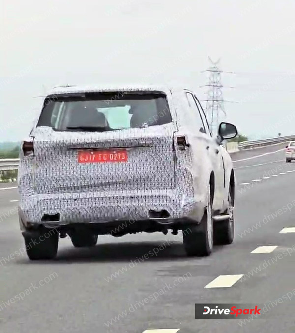 2025 mg gloster facelift spotted