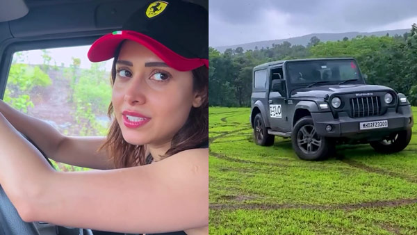 Actress nushrat bharucha off-road driving video