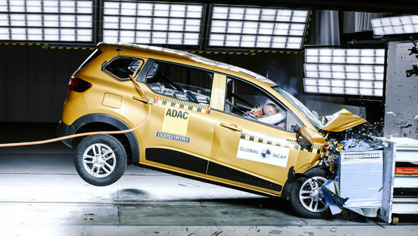 renault triber mpv achieves 2-star