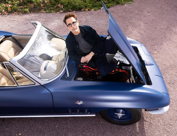 robert downey jr car collections