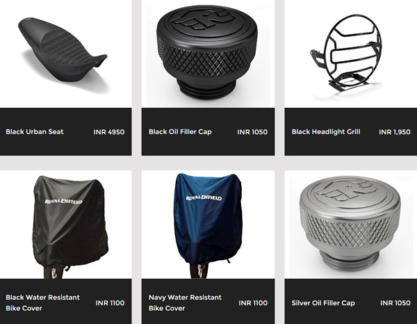 royal enfield guerrilla 450 accessories
