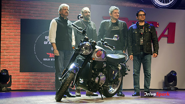 bsa gold star 650 launched