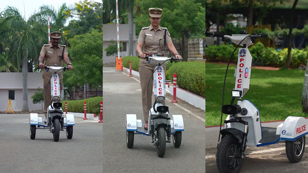 Coimbatore e-bike patrol