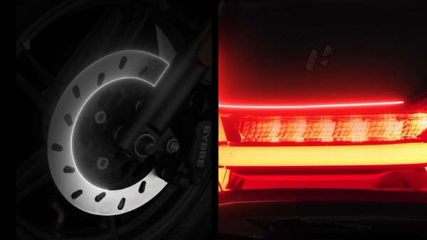 New gen hero destini 125 disc brake and rear light