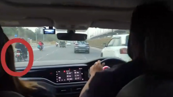 Influencer Rajat Dalal Car Driving