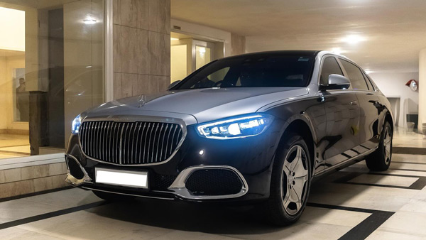 karan johar in mercedes-maybach s580