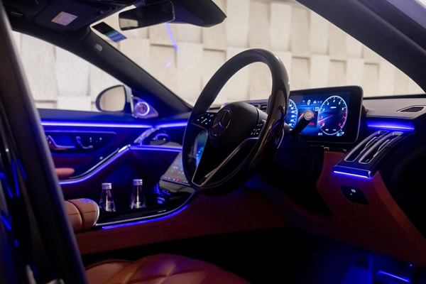 karan johar in mercedes-maybach s580