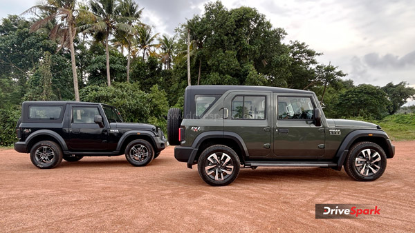 mahindra thar roxx vs thar 3-door
