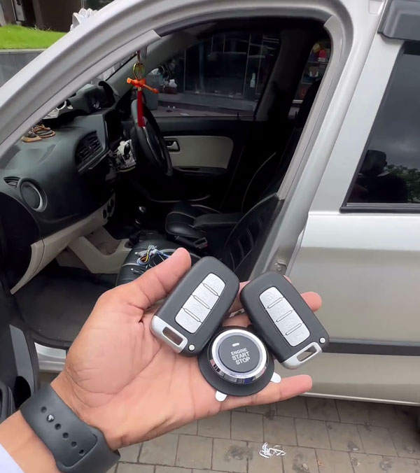 alto with push start button