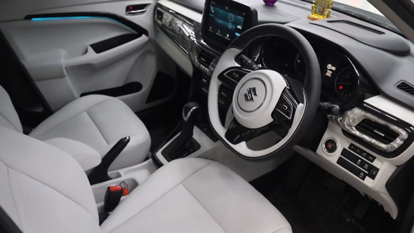 modified maruti suzuki brezza car