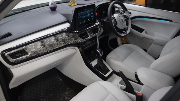 modified maruti suzuki brezza car