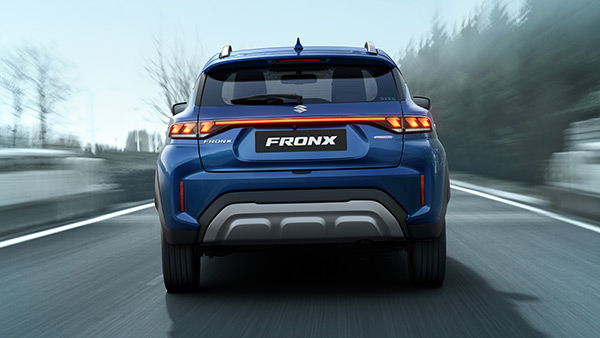Maruti Suzuki Fronx Rear Design