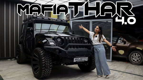 mahindra thar with 22-inch wheels
