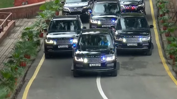 PM Modi Range Rover Sentinel