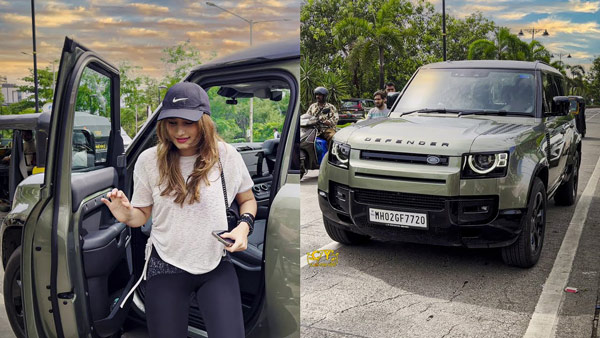 Rasha Thadani Spotted In Land Rover Defender Rasha Thadani Spotted In Land Rover Defender