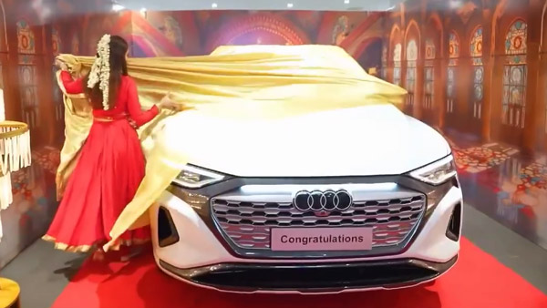 Shekhar suman gifts audi e-car to son