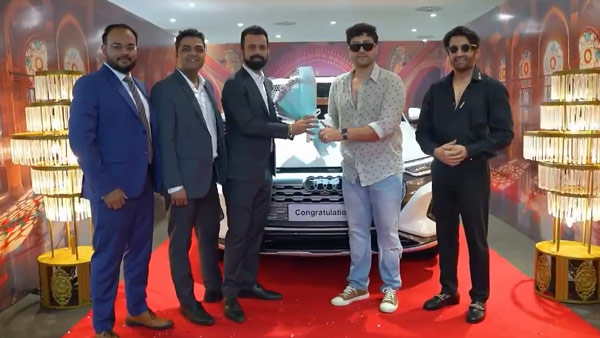 Shekhar suman gifts audi e-car to son