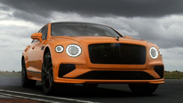 Bentley flying spur unveiled with hybrid powertrain