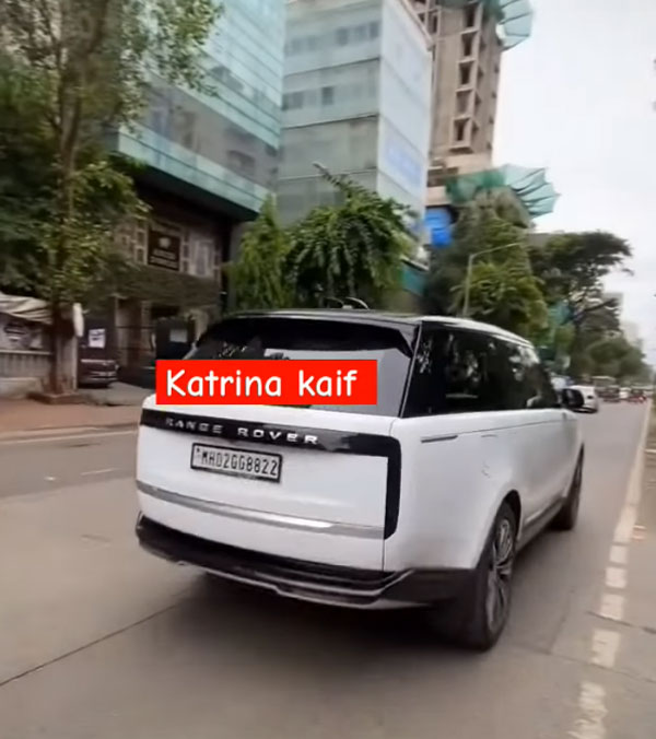 Katrina Kaif s Range Rover Rear