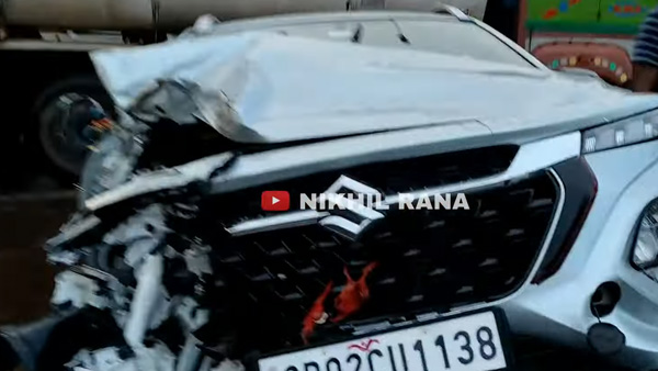 maruti suzuki fronx crashed maruti suzuki fronx crashed