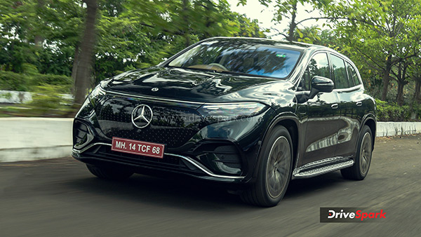 Mercedes eqs suv review action shot