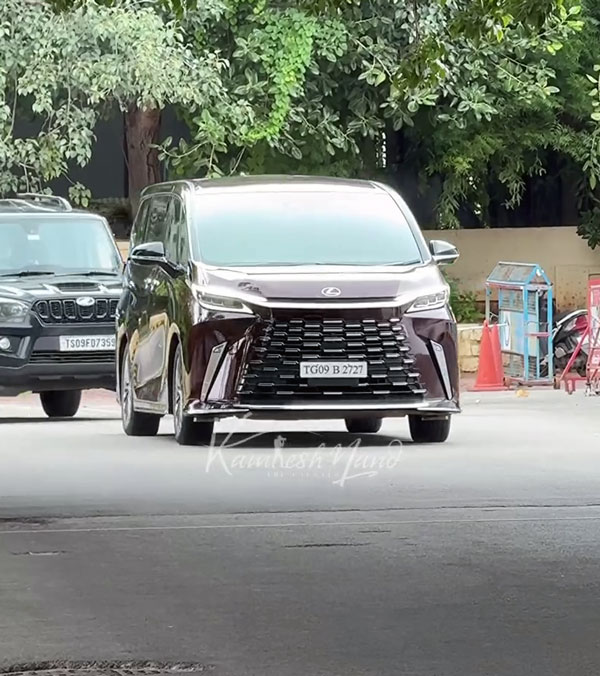 ram charan in lexus lm