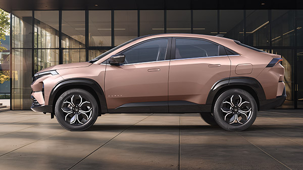 Tata Curvv Side Design