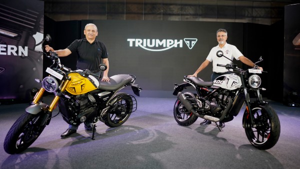 Triumph motorcycles elevates speed t4 and my25 speed 400