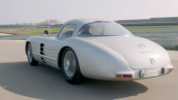 Mercedes 300 slr uhlenaut coupe rear