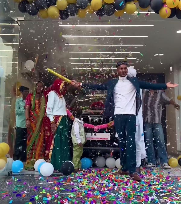 mahindra xuv700 delivery emotional scenes