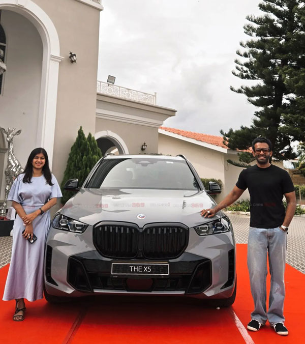 Arjun ashokan buys india s first nardo grey bmw x5 m sport car